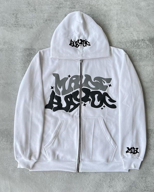 MadeHavoc Zip-Up Hoodie